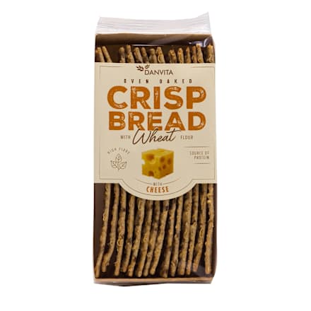 Pâine crocantă cu brânză Danvita
