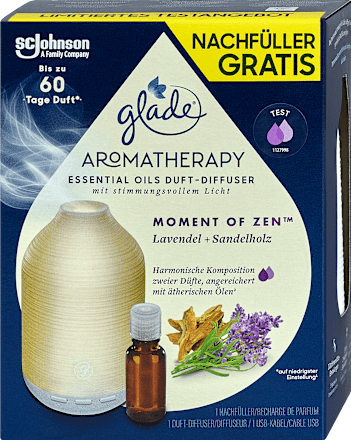 Lufterfrischer Aromatherapy Diffuser Starter-Set Moment of Zen glade