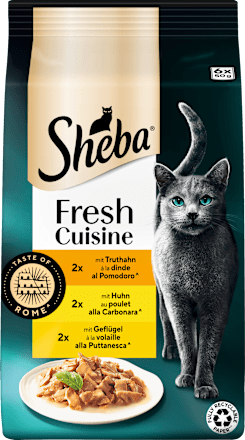 Nassfutter Katze Fresh Cuisine Truthahn, Geflügel & Huhn Sheba