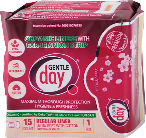 Aniónové slipové vložky Cotton GentleDay