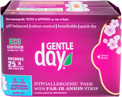 vložky anionové noční  GentleDay