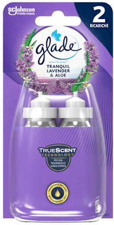 Doppia ricarica Lavanda e Aloe sense&spray glade