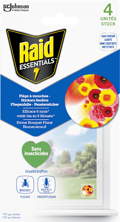 Fliegenfalle - Fenstersticker Raid ESSENTIALS