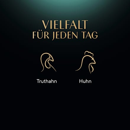 Nassfutter Katze mit Huhn & Truthahn, fresh & fine, Multipack (6x50 g) Sheba