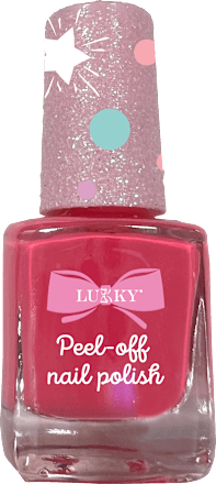 Confetti Peel-off lak za nokte – roza LUKKY