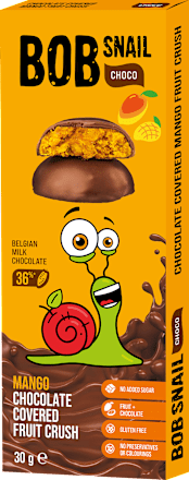 Przekąska mango w mlecznej czekoladzie Bob Snail