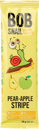 Gyümölcsszelet körtével és almával Bob Snail