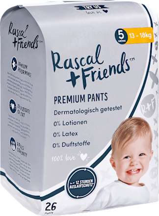 Baby Pants Premium Gr. 5 (13-18 kg) Rascal+Friends