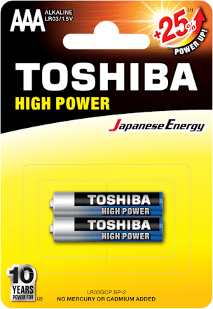 Baterii alcalineR3-AAA Toshiba