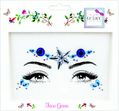 Face Gems nakit za lice – Magic Mermaid LUKKY