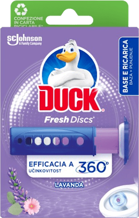 Fresh Discs gel za čišćenje i osvježavanje WC školjke – Lavanda DUCK