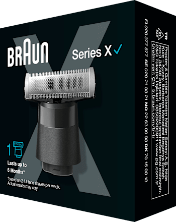 Rasierklingen, Series X XT20 Braun