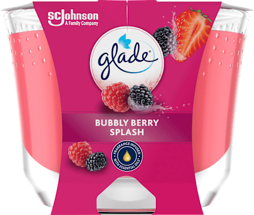 Duftkerze im Glas Bubbly Berry Splash glade