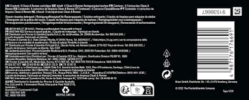 Reinigungskartuschen Braun