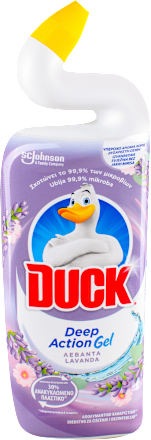 Deep Action Gel tečnost za čišćenje WC šolje - lavanda DUCK
