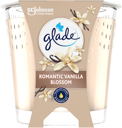 Vonná sviečka v skle Romantic Vanilla Blossom  glade