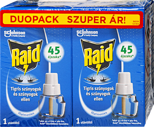 Elektromos párologtató utántöltő duopack Raid