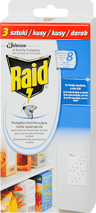 Élelmiszermoly csapda Raid