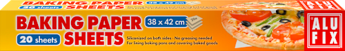 Papir za pečenje (38x42cm) Alufix