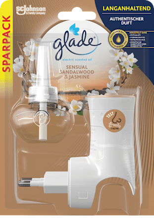 Lufterfrischer Duftstecker Sensual Sandalwood & Jasmine Halter glade