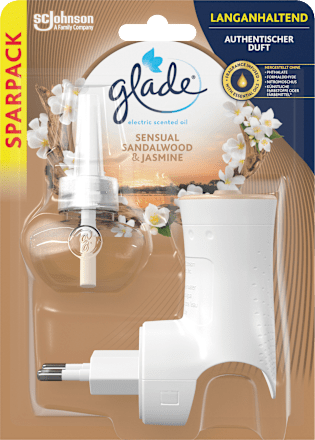 Lufterfrischer Duftstecker Sensual Sandalwood & Jasmine Halter glade