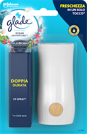 Base + ricarica microspray touch & fresh assort. glade