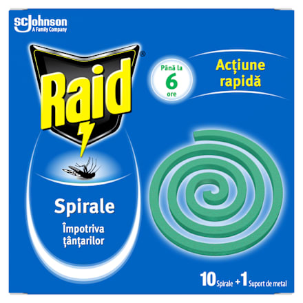 Spirale antițânțari exterior Raid
