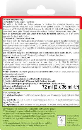 WC-Reiniger Frische-Siegel Limone Nachfüllpack 2 St WC-Ente