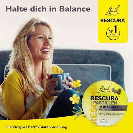 Bachblüten Pastillen Bach RESCURA