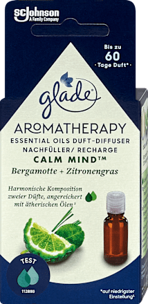 Lufterfrischer Aromatherapy Diffuser Nachfüller Calm Mind glade