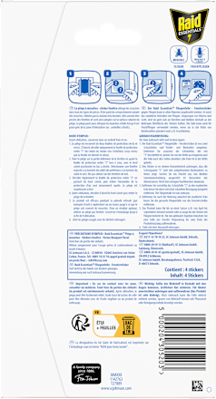 Fliegenfalle - Fenstersticker Raid ESSENTIALS
