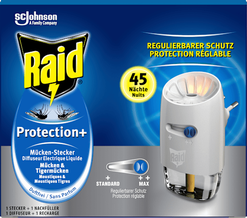 Mückenstecker Protection + Raid