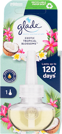 Náplň do elektrického osviežovača vzduchu Exotic Tropical Blossoms glade