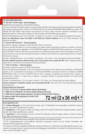 WC-Reiniger Original Active Eukalyptus WC-Ente