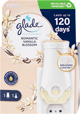 elektrický osvěžovač vzduchu Romantic Vanilla Blossom glade