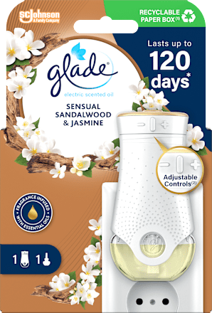Električna baza za osvježivač zraka - Sensual Sandalwood & Jasmine glade