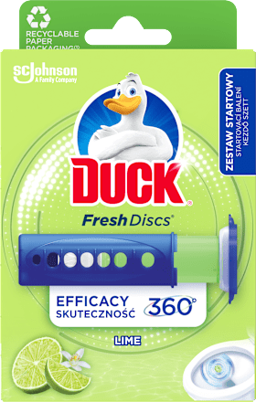 Fresh Discs WC-öblítő korong Lime DUCK