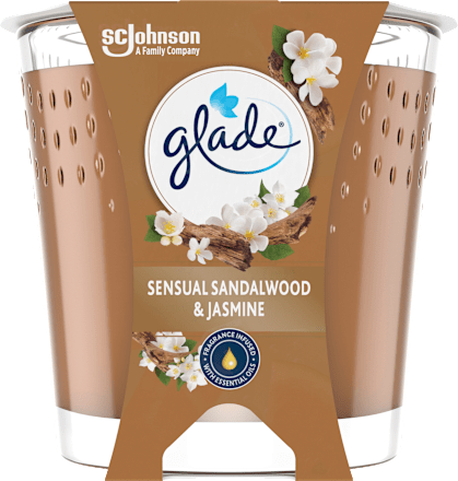 Duftkerze im Glas Sensual Sandalwood & Jasmine glade