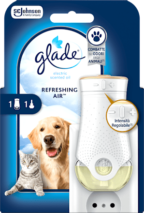 Diffusore con ricarica electric scented oil - Pet Refreshing Air glade