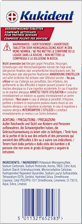 Gebissreiniger Tabs für Zahnprothesen Kukident