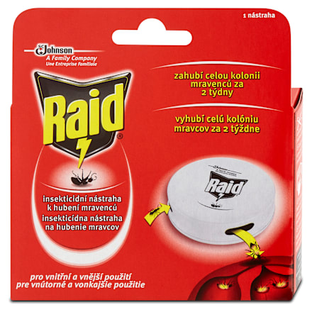 nástraha k hubení mravenců Raid