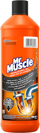 Течен гел за отпушване на канали Mr Muscle