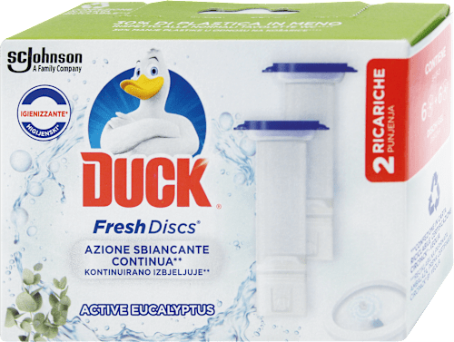 Fresh Discs ricarica Eucalipto/Lavanda assort. DUCK