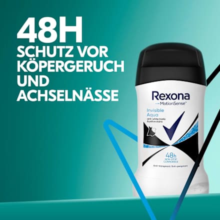 Antitranspirant Deostick Invisible Aqua Rexona
