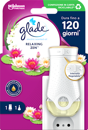 Diffusore con ricarica electric scented oil - Relaxing Zen glade