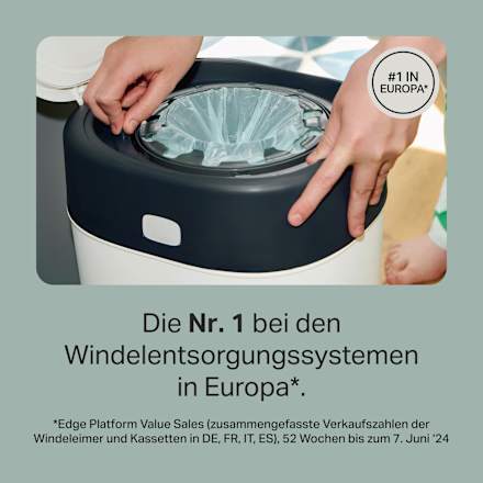 Nachfüllkassetten für Windeleimer Twist & Click und Sangenic Tec  Tommee Tippee