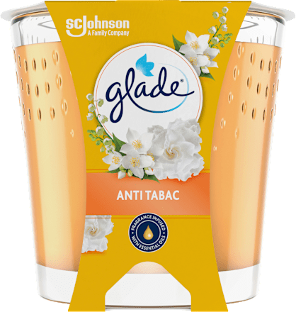 Duftkerze im Glas Anti-Tabac 112 g glade