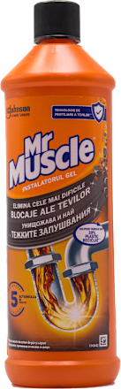 Soluție pentru defundarea țevilor Mr Muscle