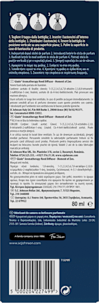 Bețișoare parfumate Aromatherapy Moment of Zen glade