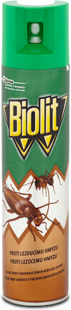 Insekticíd v spreji proti lezúcemu hmyzu Biolit